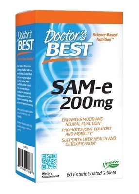 Doctors Best SAMe 200 мг 60 таблеток