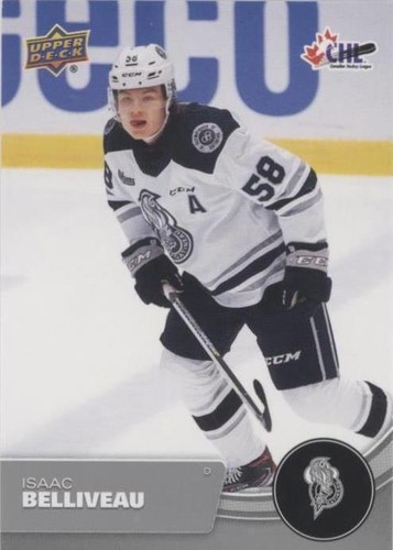 2021-22 Upper Deck CHL - Isaac Belliveau #118