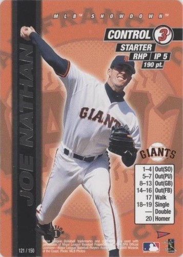 2000 MLB Showdown Pennant Run - Joe Nathan #121