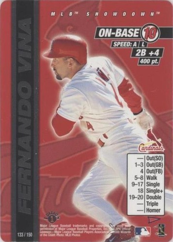 2000 MLB Showdown Pennant Run - Fernando Vina #133