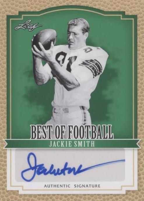 2012 Leaf Best of Football Jackie Smith #BA-JS1