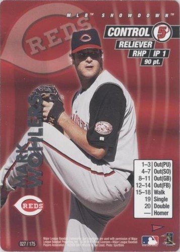 2001 MLB Showdown Pennant Run - Mark Wohlers #027