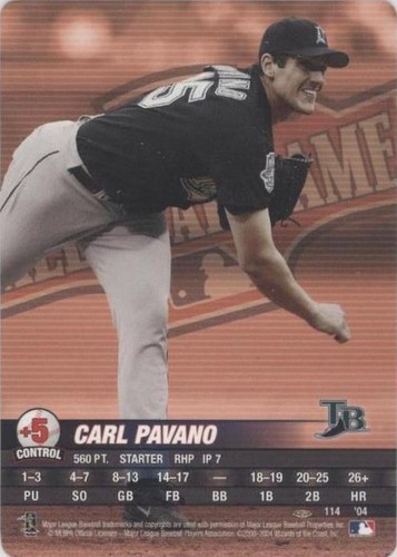 2004 MLB Showdown Pennant Run - Carl Pavano #114