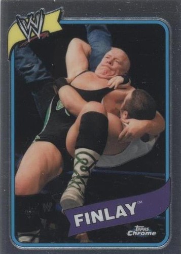 2008 Topps WWE Heritage Chrome - FIT Finlay #34