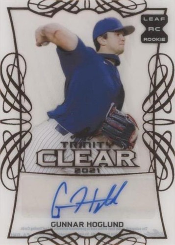 2021 Leaf Trinity - Gunnar Hoglund #CA-GH1