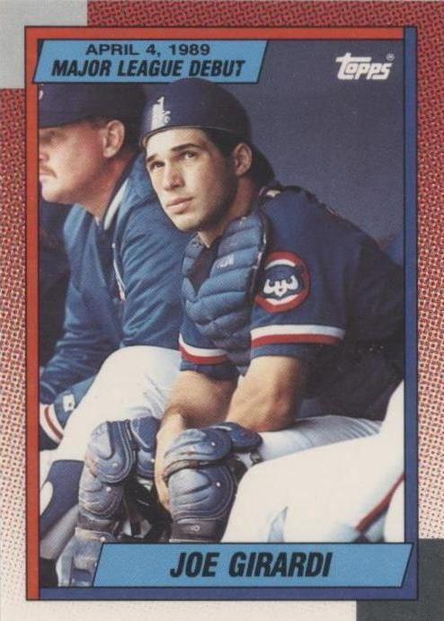 1989-90 Topps debut en Grandes Ligas 1989 - Joe Girardi #42