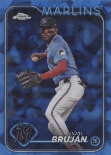 2024 Topps Chrome Update Series Sapphire Edition - Vidal Brujan #USCS216