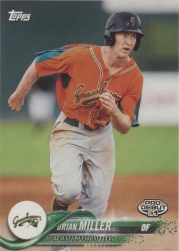 2018 Topps Pro Debut - Brian Miller #78