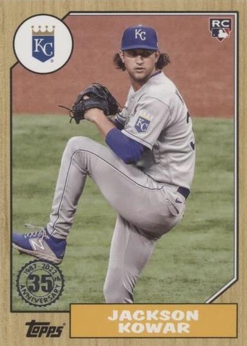 2022 Topps Series 1 - Jackson Kowar #T87-28