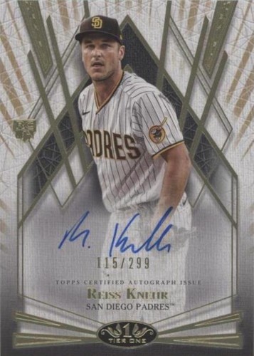 2022 Topps Tier One - Reiss Knehr #BOA-RK