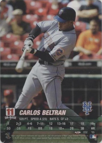 2005 MLB Showdown Trading Deadline - Carlos Beltran #032