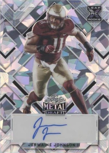2022 Leaf Metal Draft Jermaine Johnson II #BA-JJ1