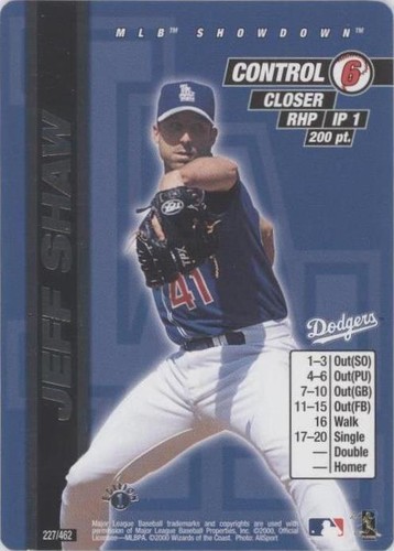 2000 MLB Showdown - Jeff Shaw #227
