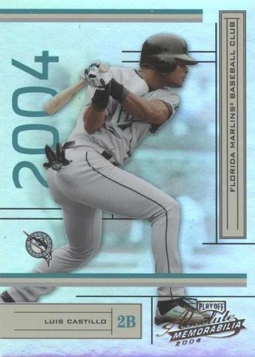 2004 Playoff Absolute Memorabilia - Luis Castillo #81