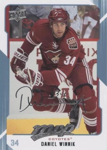 2008-09 Upper Deck MVP - Daniel Winnik #226
