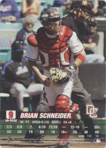 2005 MLB Showdown Trading Deadline - Brian Schneider #133