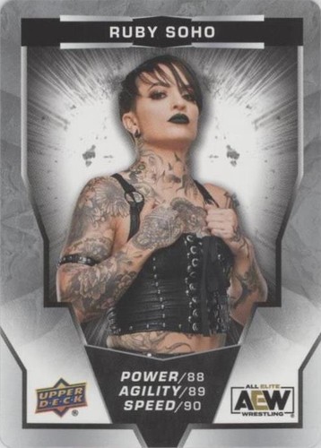 Ruby Soho 2024 Upper Deck AEW GOLD PARALLEL Card #12 | eBay