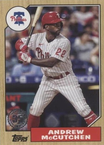 2022 Topps Series 1 - Andrew McCutchen #T87-24