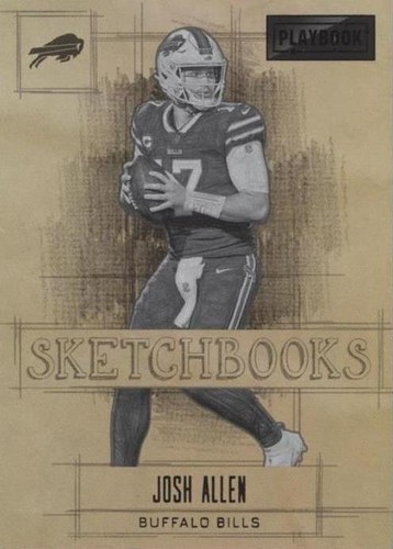 2022 Panini Playbook Josh Allen #1