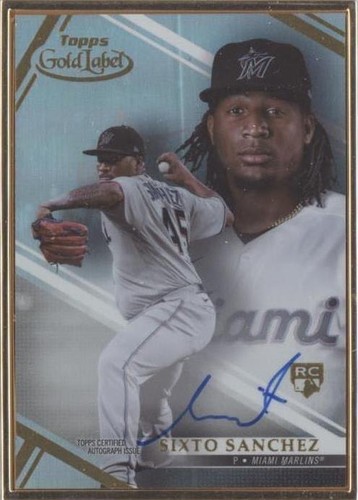 2021 Topps Gold Label - Sixto Sanchez #FA-SS