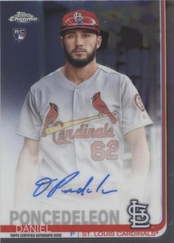 2019 Topps Chrome - Daniel Poncedeleon #RA-DP