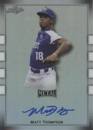 2018 Leaf Metal Perfect Game All-American Classic - Matt Thompson #BA-MT1