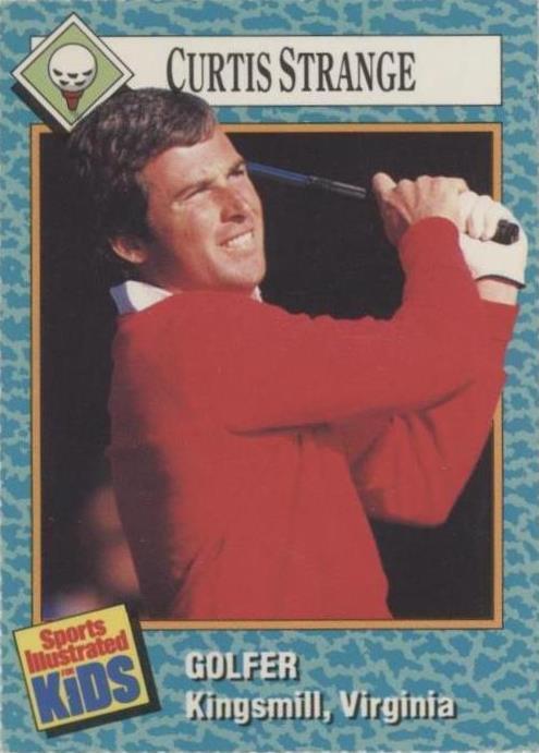 1989 Sports Illustrated for Kids Series 1 - Curtis Strange #50