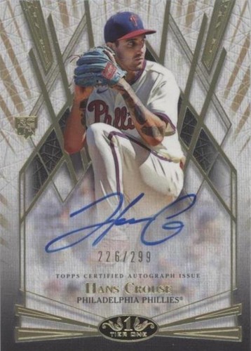 2022 Topps Tier One - Hans Crouse #BOA-HC