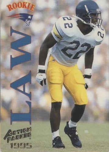 1995 Action Packed Ty Law #116