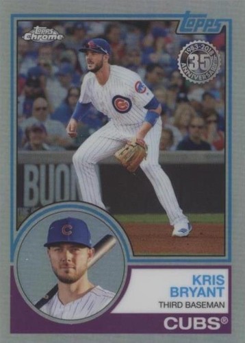 2018 Topps Chrome - Kris Bryant #83T-10