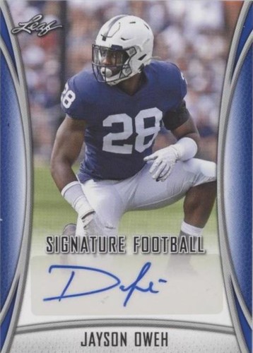 2021 Leaf Signature Odafe Oweh #BA-JO1