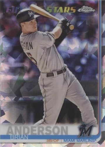 2019 Topps Chrome Sapphire Edition - Brian Anderson #212