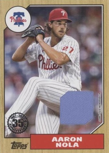 2022 Topps Series 2 - Aaron Nola #87BR-AN
