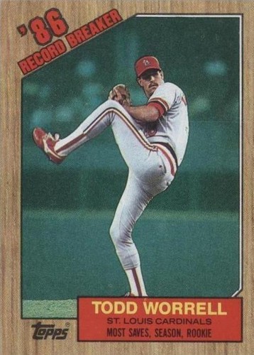 1987 Topps - Todd Worrell #7