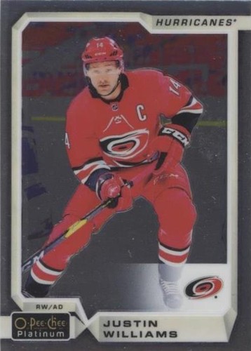 2018-19 O-Pee-Chee Platinum - Justin Williams #16