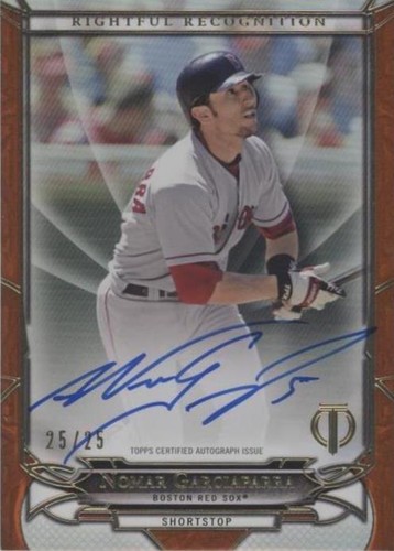 2016 Topps Tribute - Nomar Garciaparra #NOW-NG