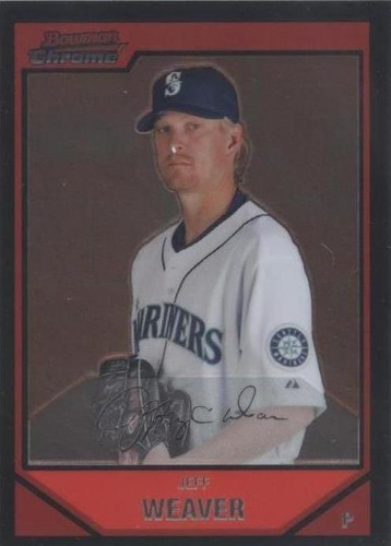 2007 Bowman Chrome - Jeff Weaver #183