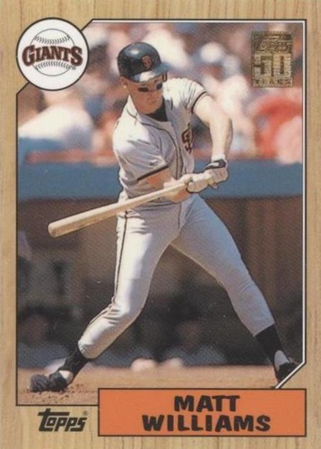 2001 Topps Traded & Rookies - Matt Williams #T126