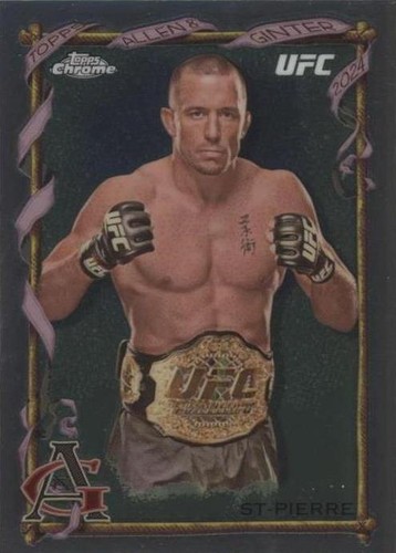 2024 Topps Chrome UFC - Georges St-Pierre #AAG-17