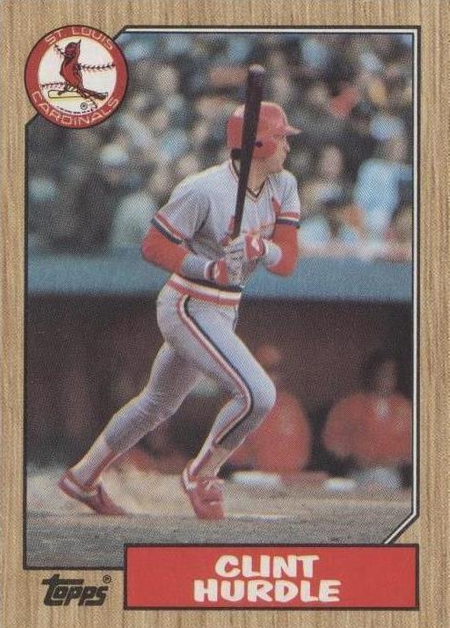 1987 Topps - Clint Hurdle #317