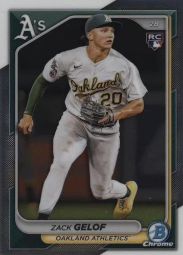 ZACK GELOF 直筆サインカード 2023 Panini Prizm Baseball Zack Gelof Signatures Auto #SIG