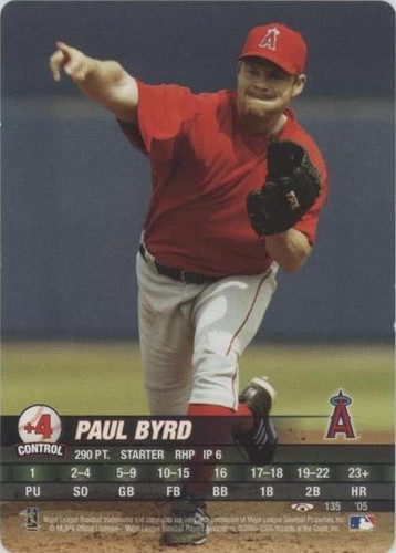 2005 MLB Showdown Trading Deadline - Paul Byrd #135
