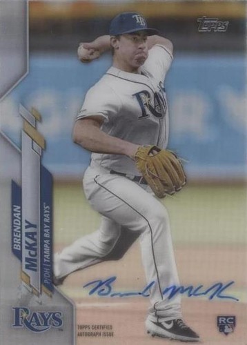 2020 Topps Clearly Authentic Autographs - Brendan McKay #CCA-BM