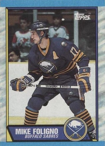1989-90 Topps - Mike Foligno #78