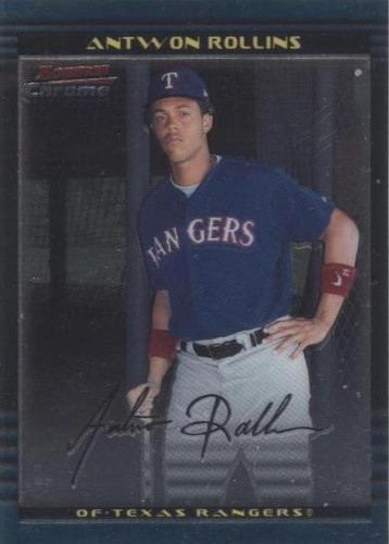 2002 Bowman Chrome - Antwon Rollins #183