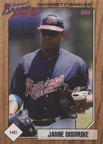 2010 Choice Gwinnett Braves - Jamie Dismuke #27