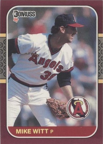 1987 Donruss Opening Day - Mike Witt #2