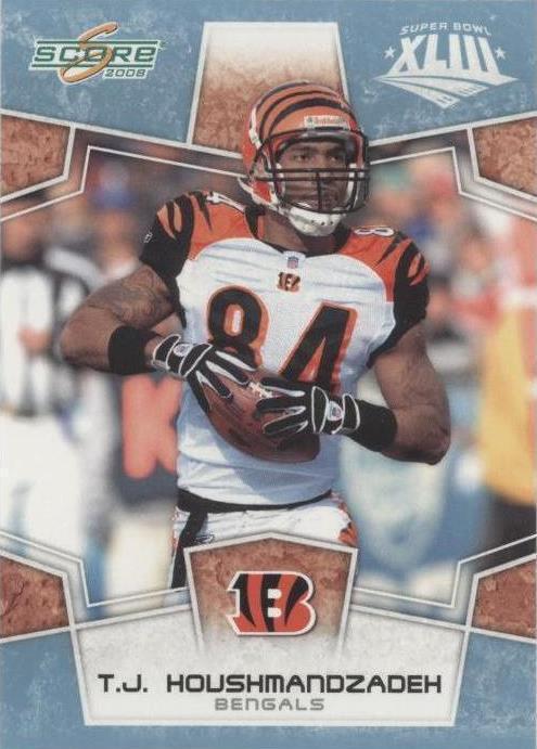 2008 Score - T.J. Houshmandzadeh #61 Super Bowl Xliii /250 for sale ...