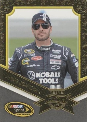 2012 Press Pass Fanfare - Jimmie Johnson #21