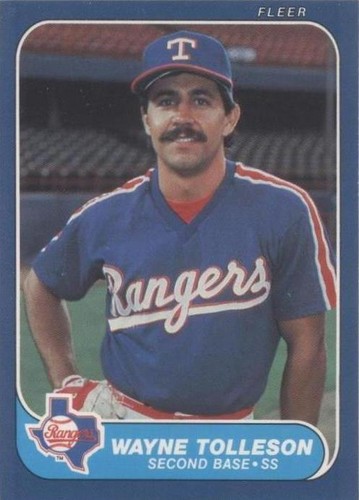 1986 Fleer - Wayne Tolleson #573